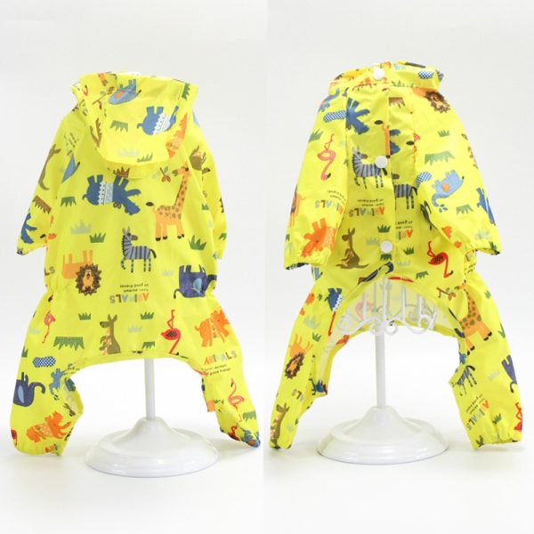 Pet Cute Waterproof Raincoat